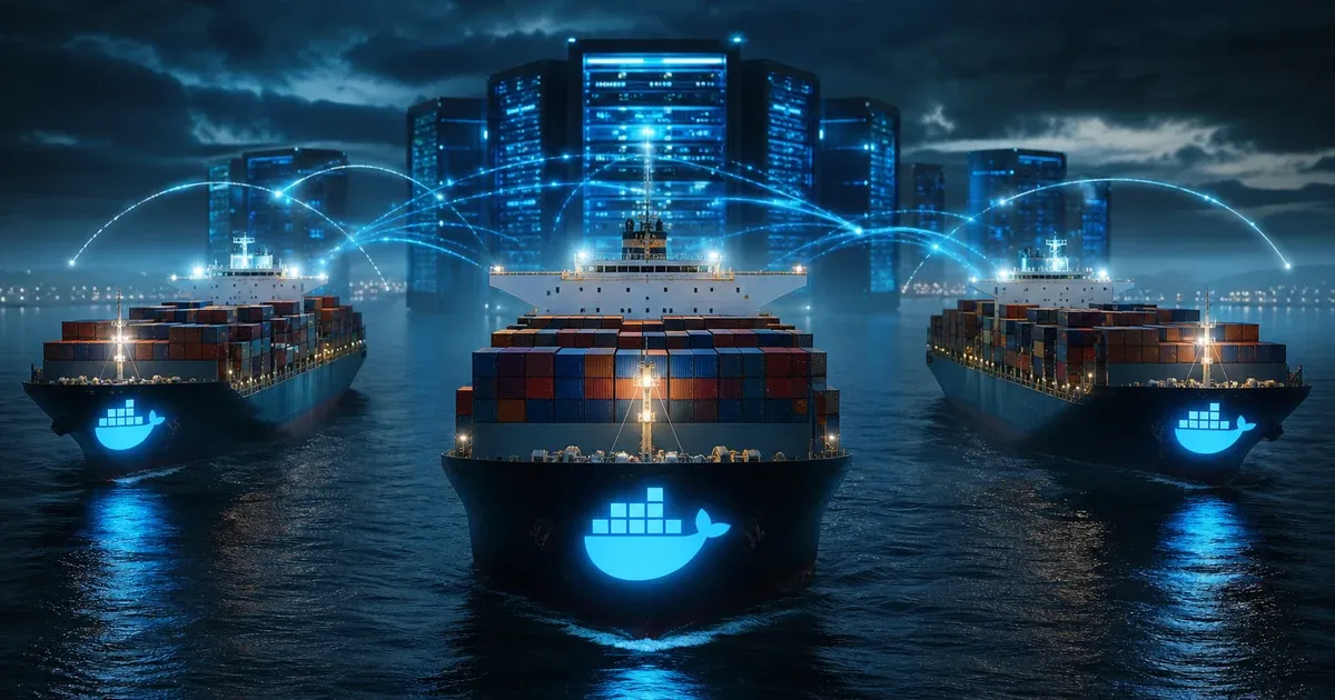 Docker Swarm на VPS: оркестрация без Kubernetes — обложка, Docker
