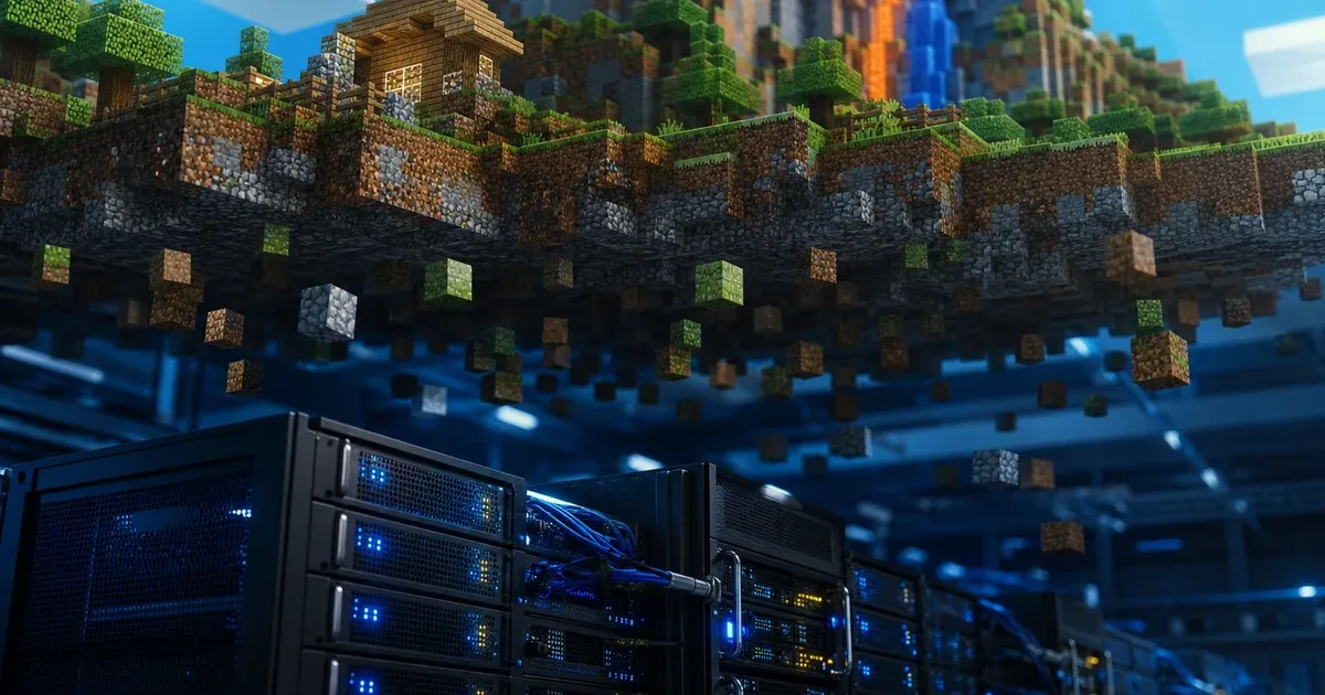 Minecraft-сервер на VPS: настройка для друзей Minecraft-сервер на VPS: настройка для друзей — обложка, Облака