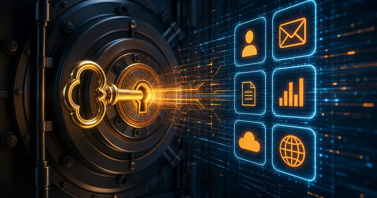 Authentik SSO на VPS: единый вход для сервисов Authentik SSO на VPS: единый вход для сервисов — обложка, DevOps