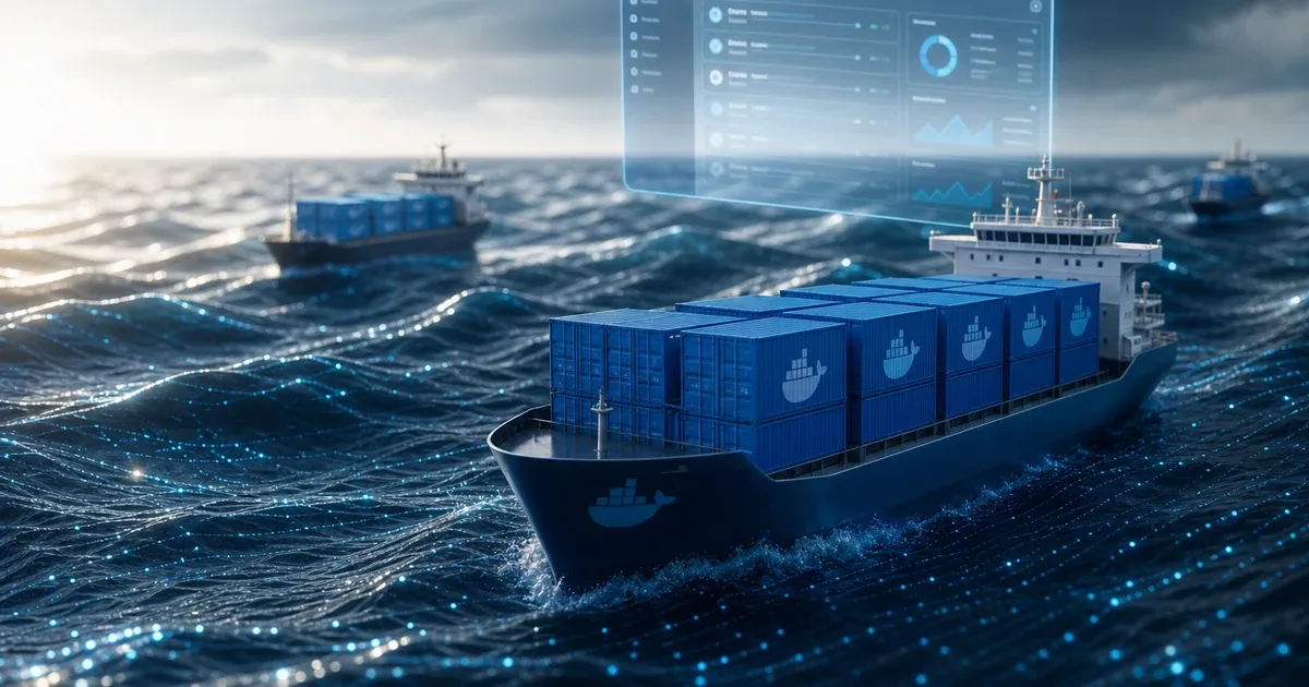 Portainer на VPS: веб-UI для управления Docker — обложка, Docker