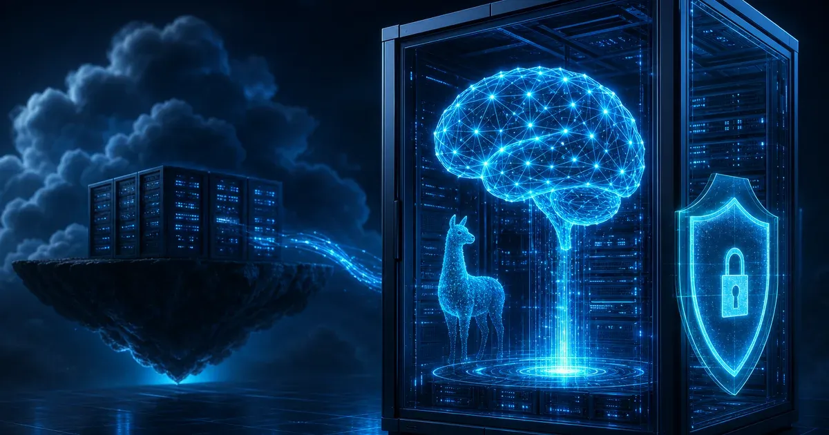 Ollama на своём VPS: локальные LLM без ChatGPT — обложка, Разработка